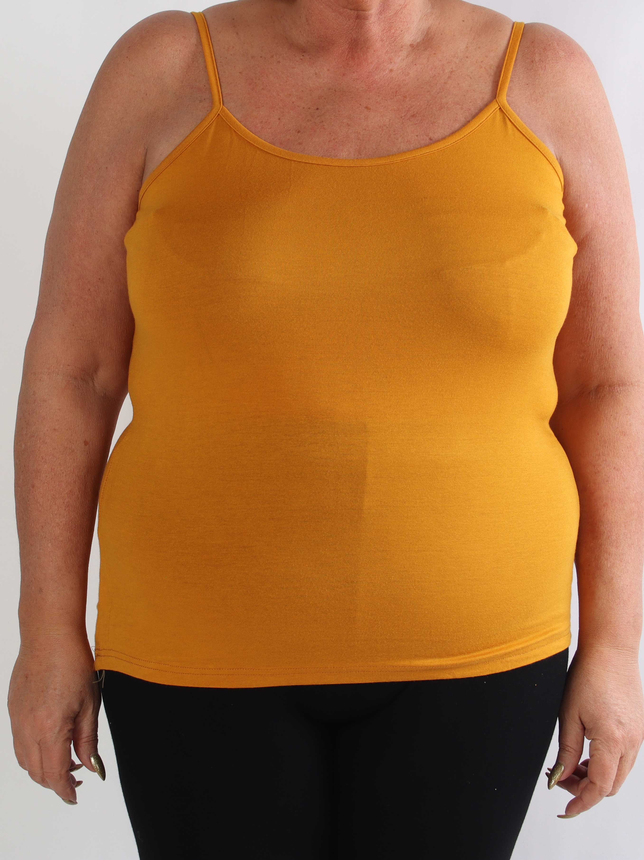 Fiona - Basis stroptop i blød viskose